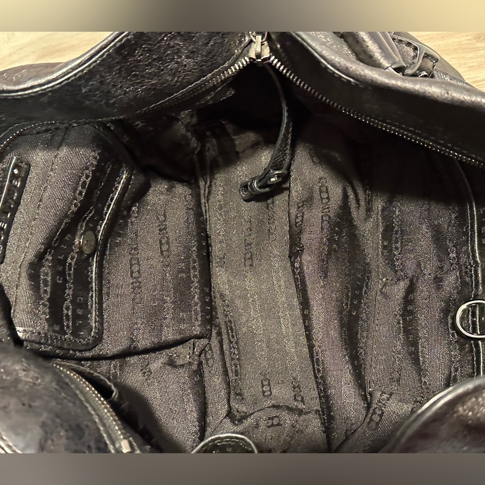 SOLD Celine Black Leather Bag - Picture 5 of 16